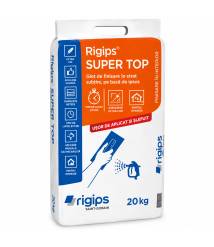 Glet de finisare Rigips SUPER TOP, pana la 3 mm, 20 kg